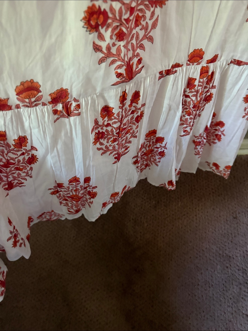 NWT Marea Maxi Dress with rust color box Floral Print - Picture 4 of 9